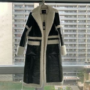 Fashion Nova - Baddest In The Streets Coat - Faux Leather Trench Coat
